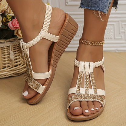 Trudi | Elegante Keilsandalen