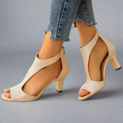 Heidrun | Elegantes und bequemes Sandalenset mit Absatz