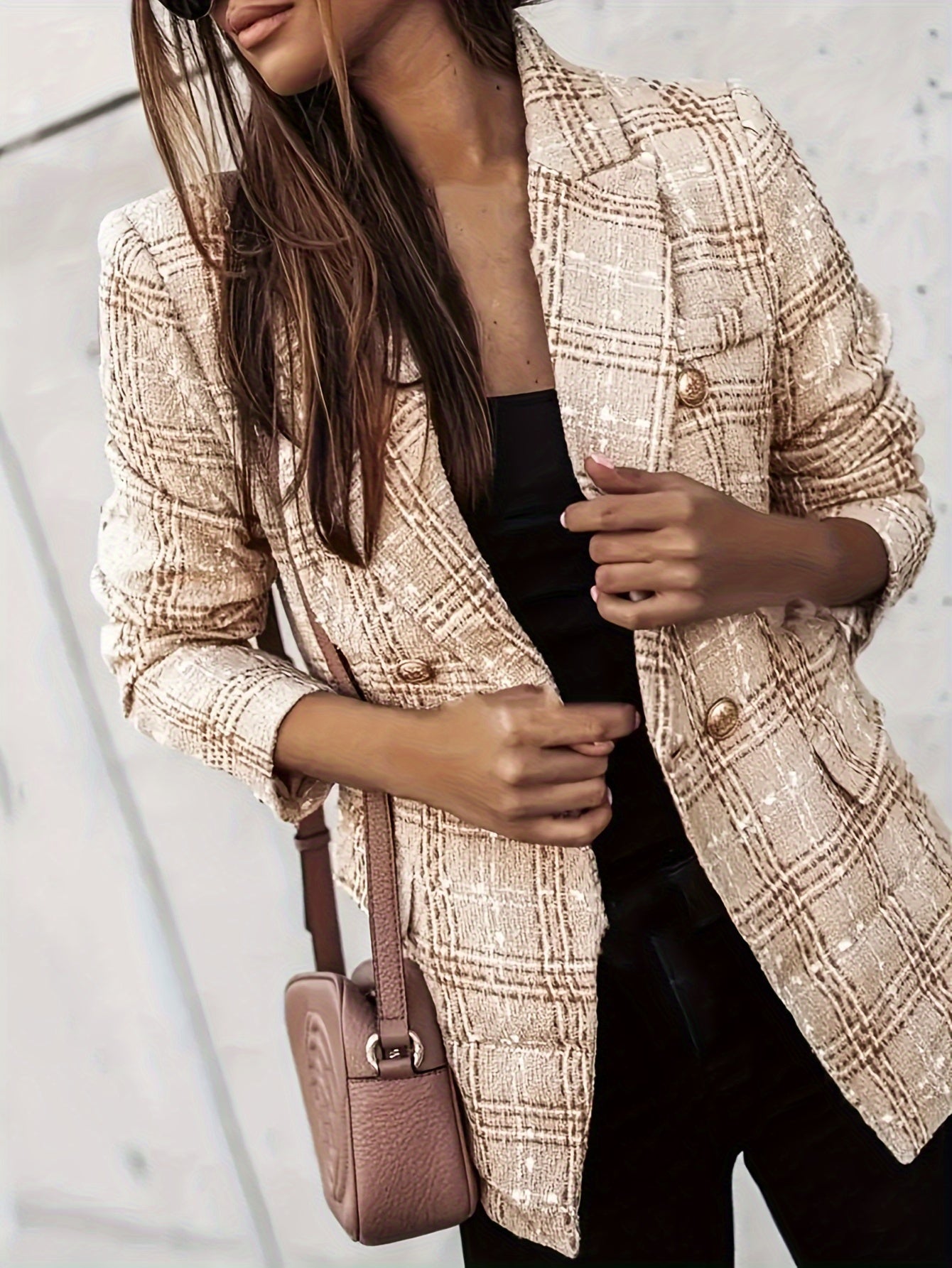 Agnes™ | Eleganter Plaid-Blazer