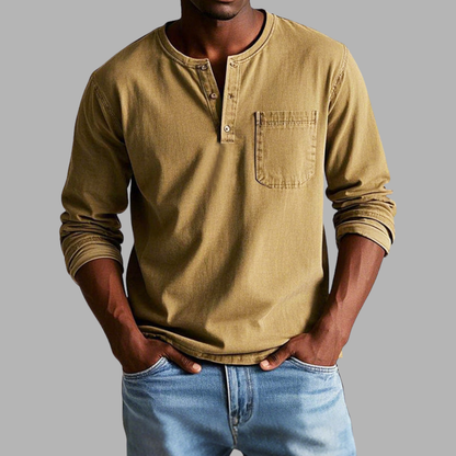 Volker | Elegantes Langarmshirt für Jeden Tag