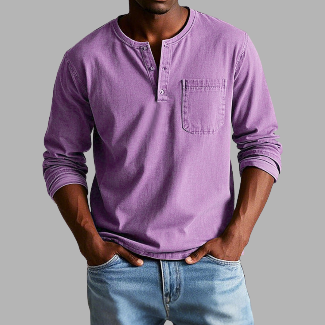 Volker | Elegantes Langarmshirt für Jeden Tag