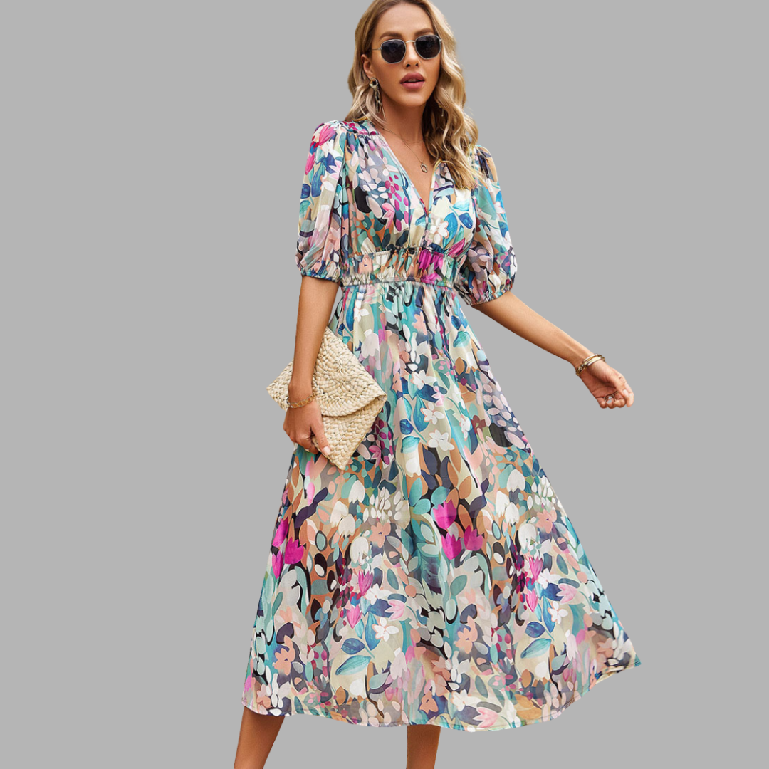 Edeltraud | Elegantes Maxikleid für warme Tage
