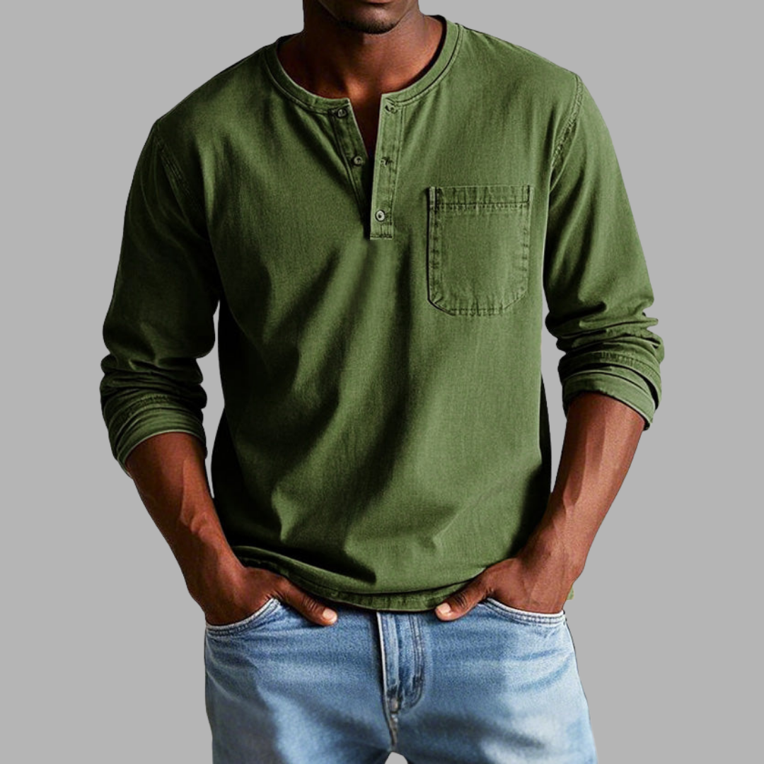 Volker | Elegantes Langarmshirt für Jeden Tag