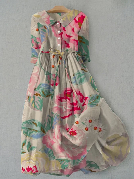 Livia | Elegantes Blumenkleid