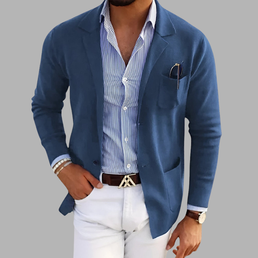 Dieter | Eleganter Strickblazer für Stil und Komfort