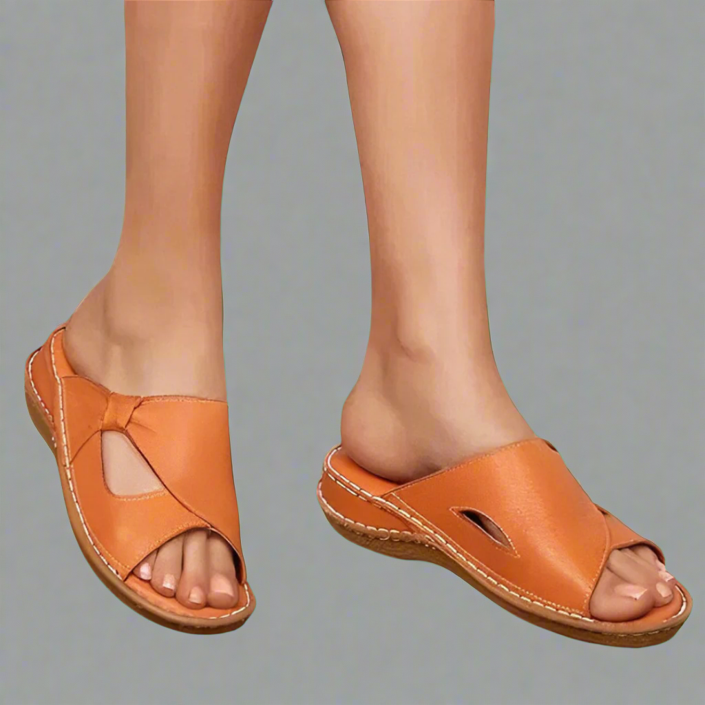 Zoë | Orthopädische Sandalen aus Leder