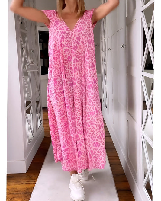 Verena | Elegantes Leopardenkleid