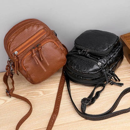 Ella™ - Elegante Leder Schultertasche