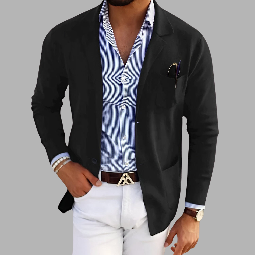 Dieter | Eleganter Strickblazer für Stil und Komfort