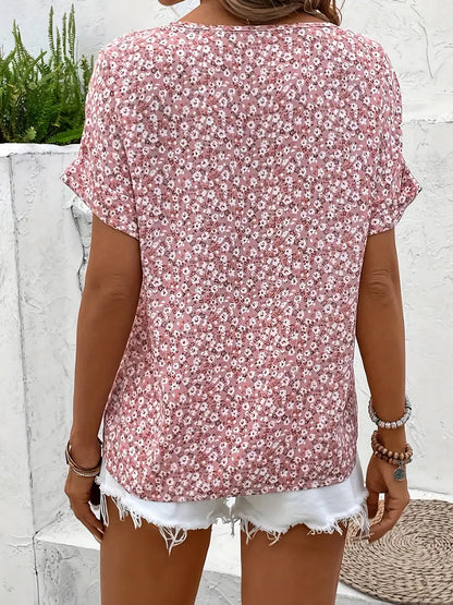Verna | Elegante Bluse mit floralem Muster