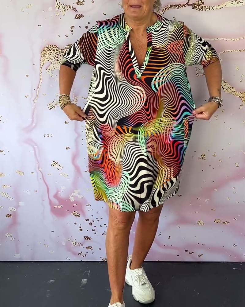 Lena | Farbenfrohes Kleid