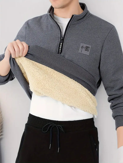 Andreas™ | Vielseitiger Pullover mit Reißverschluss