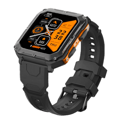 Unzerstörbare multifunktionale Smartwatch für iPhone und Android – Fortschrittliche Technologie