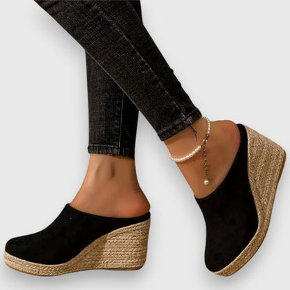 Sienna | Espadrille Keilabsatzsandalen