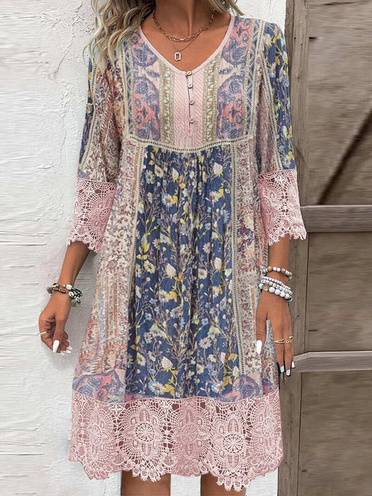 VanDeZaar | Mirabel Boho" would be translated and rewritten in the requested format as:

"VanDeZaar | Elegantes Boho-Kleid