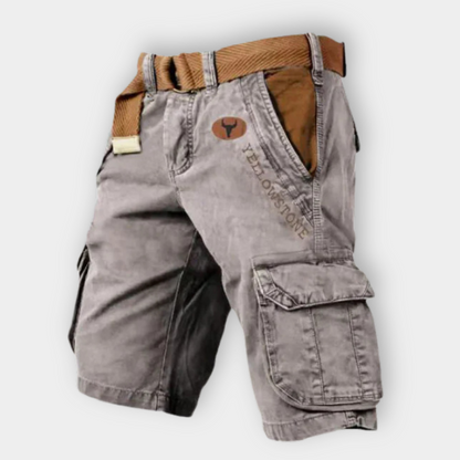 LANDO | Explorer Cargo Shorts" 

If you would like to maintain the same format as "Jennifer | Elegant Dress," it could be translated as:

"LANDO | Explorer Cargo-Shorts