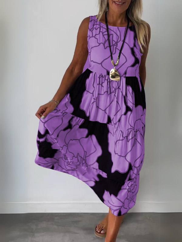Gwendolyn | Elegantes ärmelloses Maxikleid