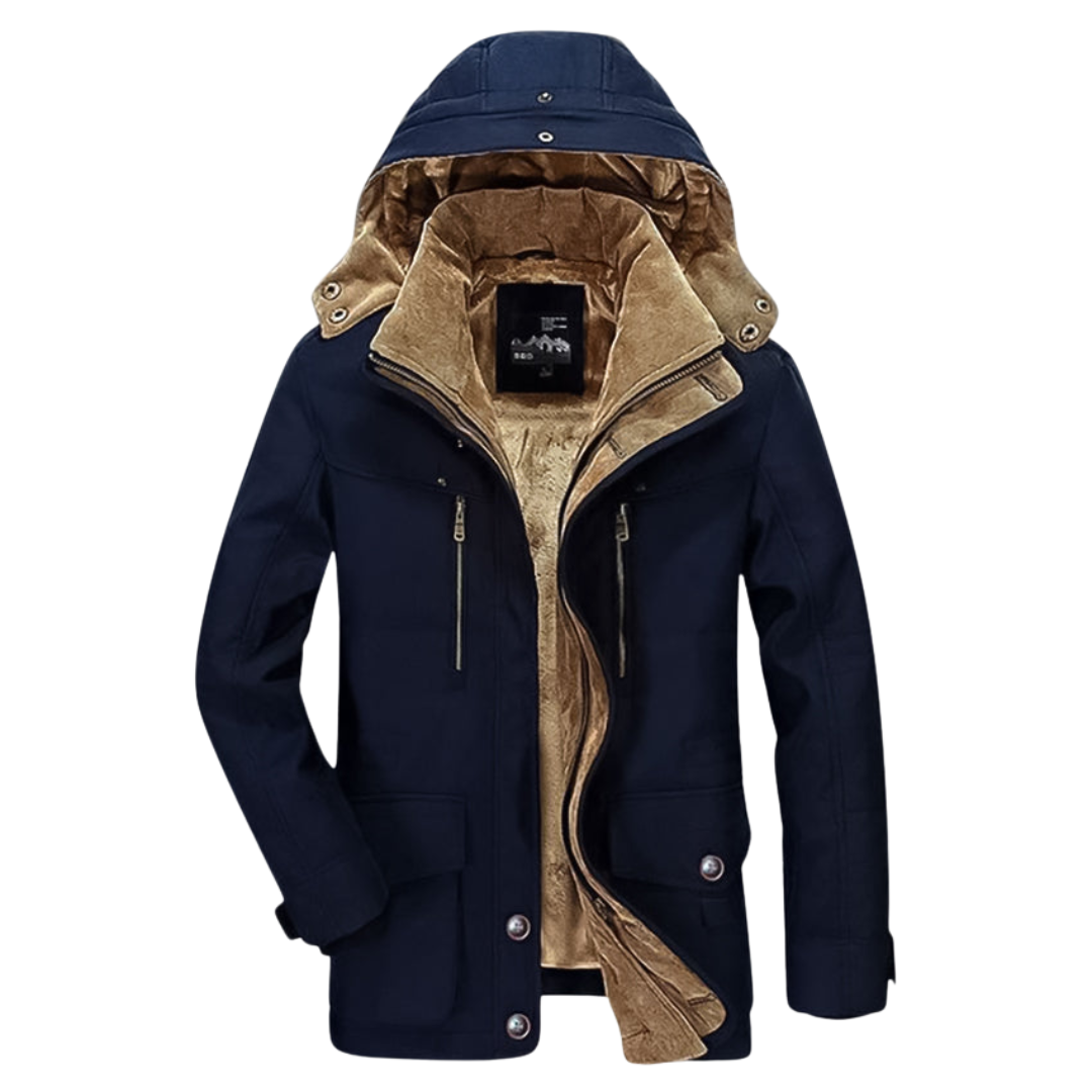 Xander™ | Zeitlose Winterjacke mit Kapuze