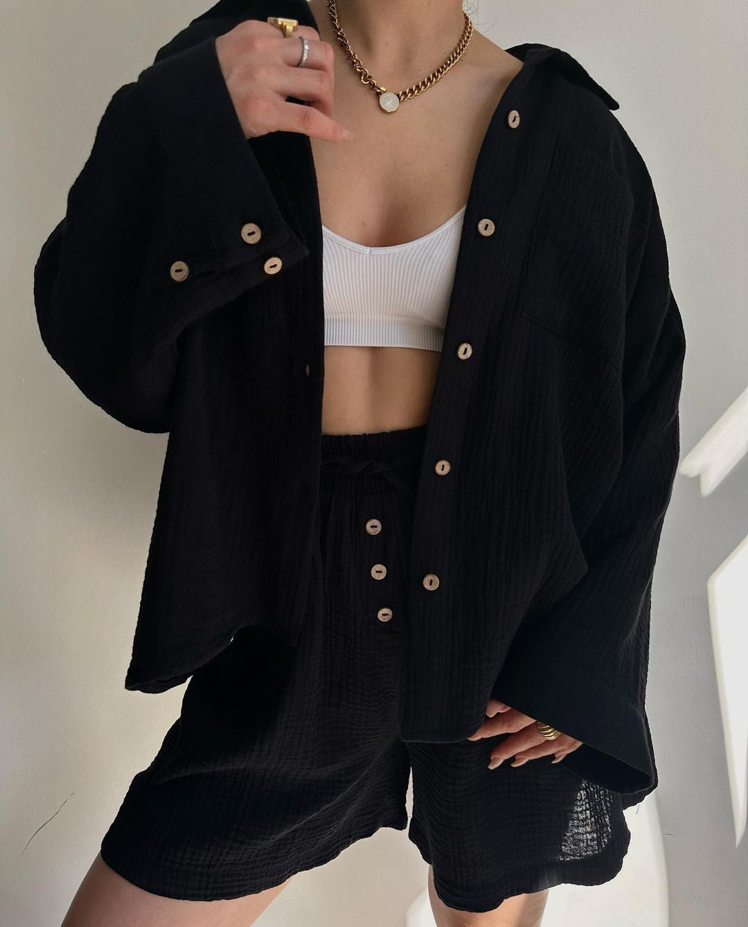 Brigette | Luftiges Zweiteiliges Set