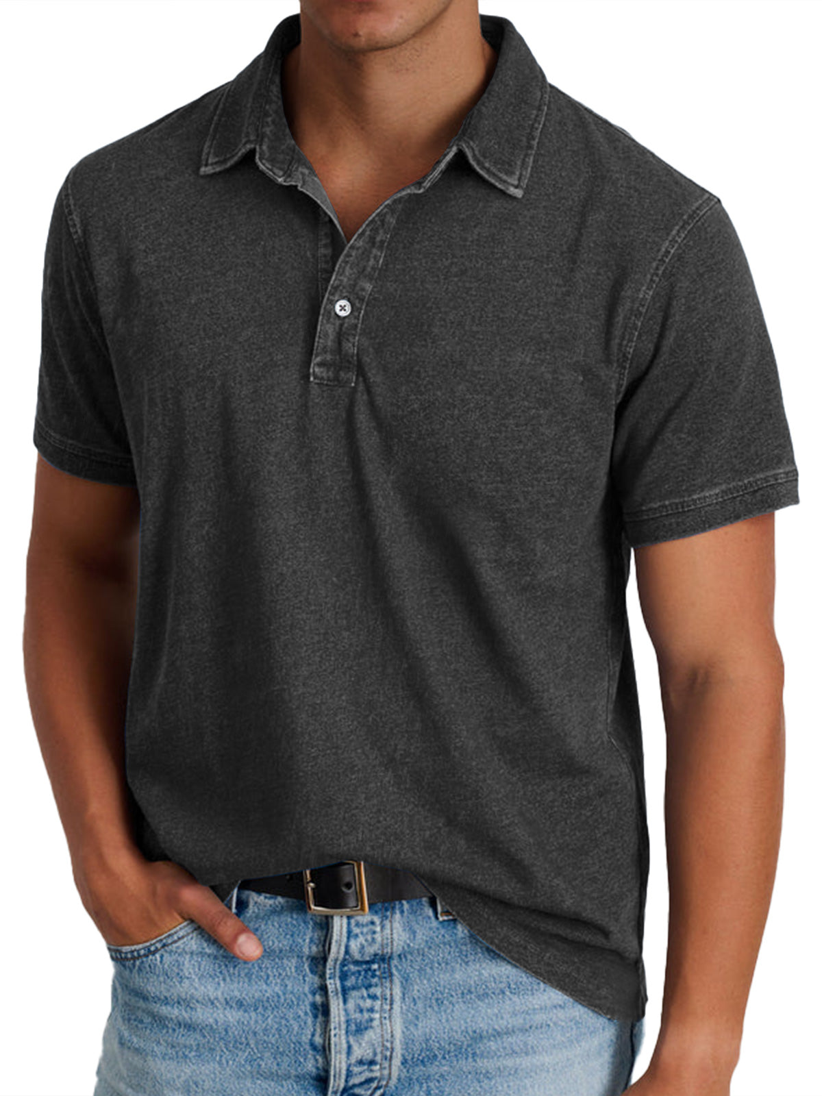MENNO | Elegantes Poloshirt mit Kragen