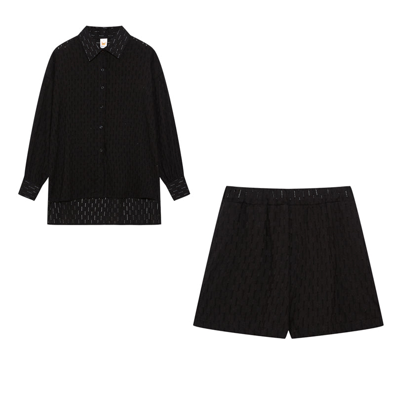 Maud | Schickes Shirt- und Shorts-Set