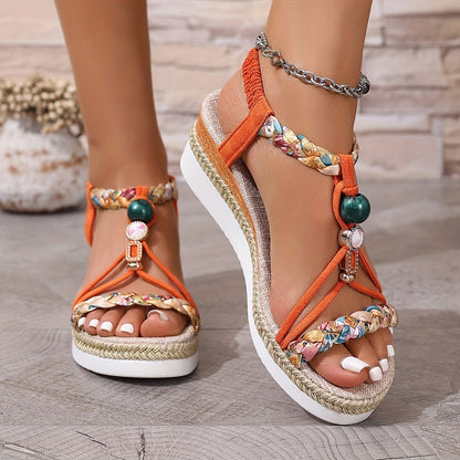 Rita | Elegante Keilsandalen