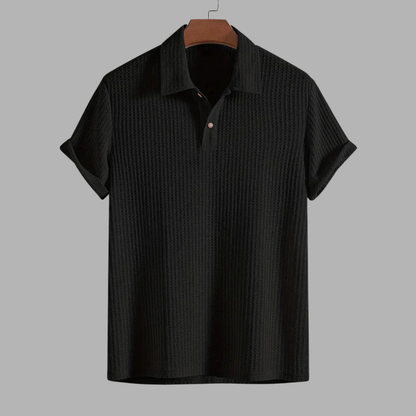 HEINZ | Elegantes Polo-Shirt in Waldgrün für Komfort und Stil
