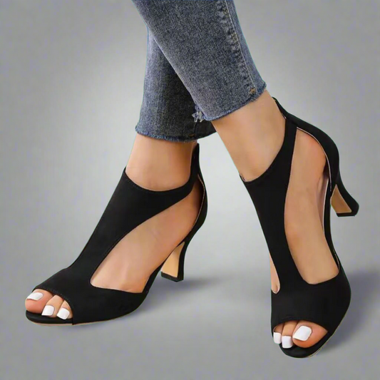 Heidrun | Elegantes und bequemes Sandalenset mit Absatz
