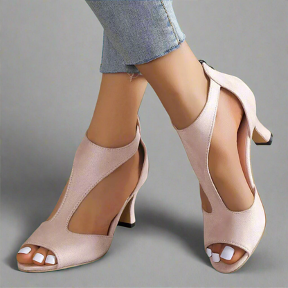 Heidrun | Elegantes und bequemes Sandalenset mit Absatz