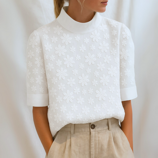 Irene | Elegantes Leinenblusen-Cami