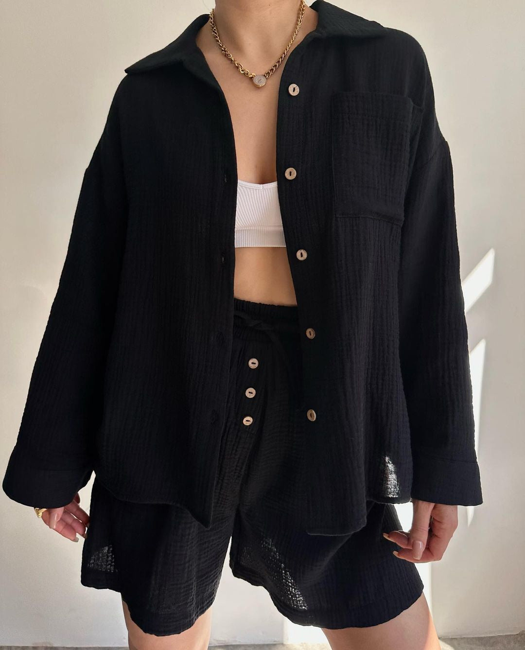 Brigette | Luftiges Zweiteiliges Set
