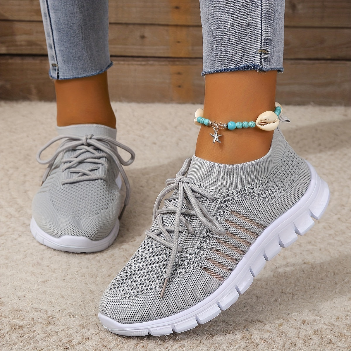 Evangelin | Sportliche Strickschuhe