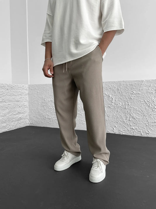 Matteo™ | Gerippte Hose mit Flexibler Eleganz