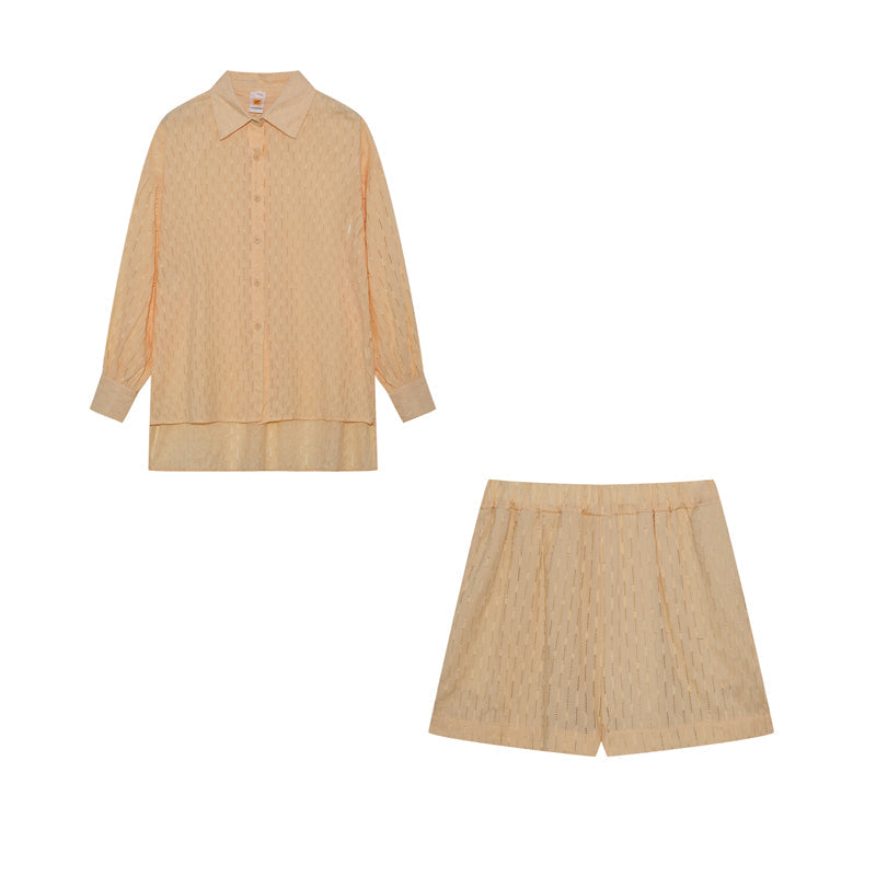 Maud | Schickes Shirt- und Shorts-Set