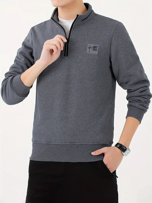 Andreas™ | Vielseitiger Pullover mit Reißverschluss