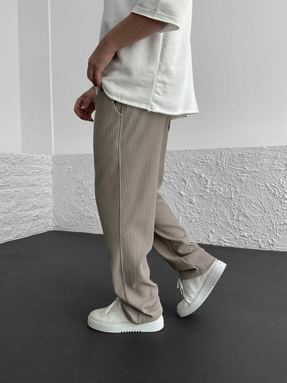 Matteo™ | Gerippte Hose mit Flexibler Eleganz