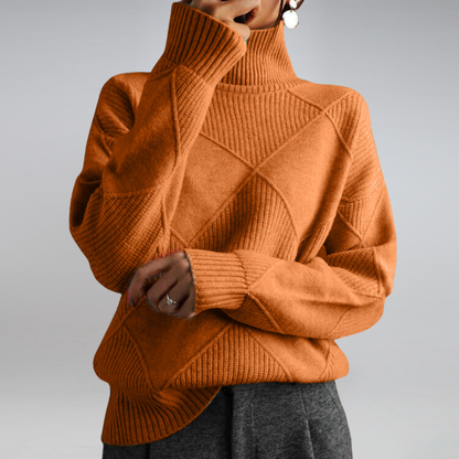 Adelle | Eleganter Rollkragenpullover
