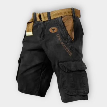 LANDO | Explorer Cargo Shorts" 

If you would like to maintain the same format as "Jennifer | Elegant Dress," it could be translated as:

"LANDO | Explorer Cargo-Shorts