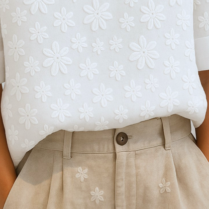 Irene | Elegantes Leinenblusen-Cami