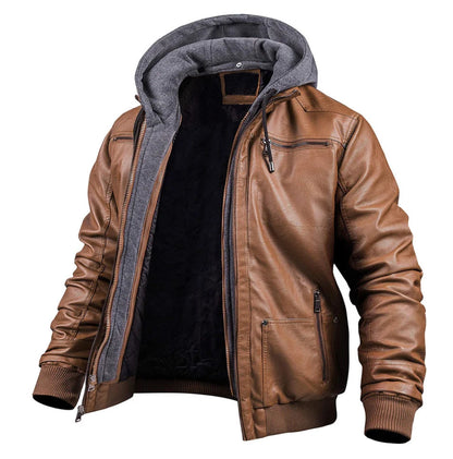 Höhenjäger | LEDER-WINTERJACKE