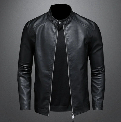 Frostklinge | LEDER-BIKERJACKE