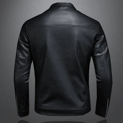 Frostklinge | LEDER-BIKERJACKE