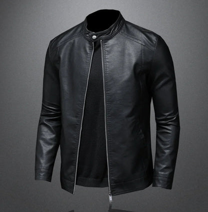 Frostklinge | LEDER-BIKERJACKE