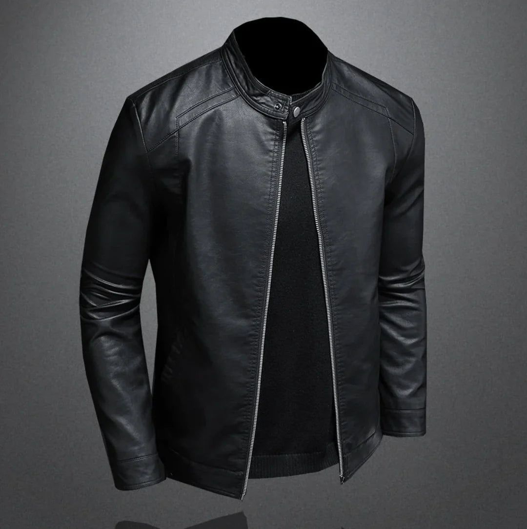 Frostklinge | LEDER-BIKERJACKE