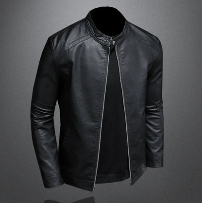 Frostklinge | LEDER-BIKERJACKE