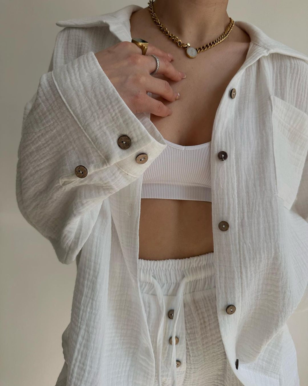 Brigette | Luftiges Zweiteiliges Set
