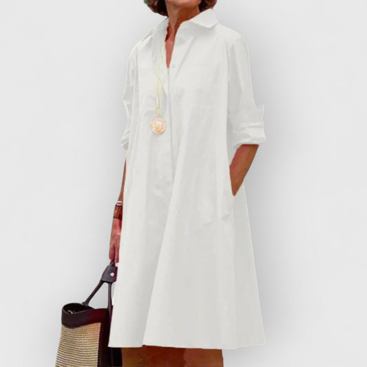 Daria | Elegantes Weißes Kleid