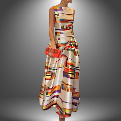 Misa | Handgefertigtes Langes Freizeitkleid