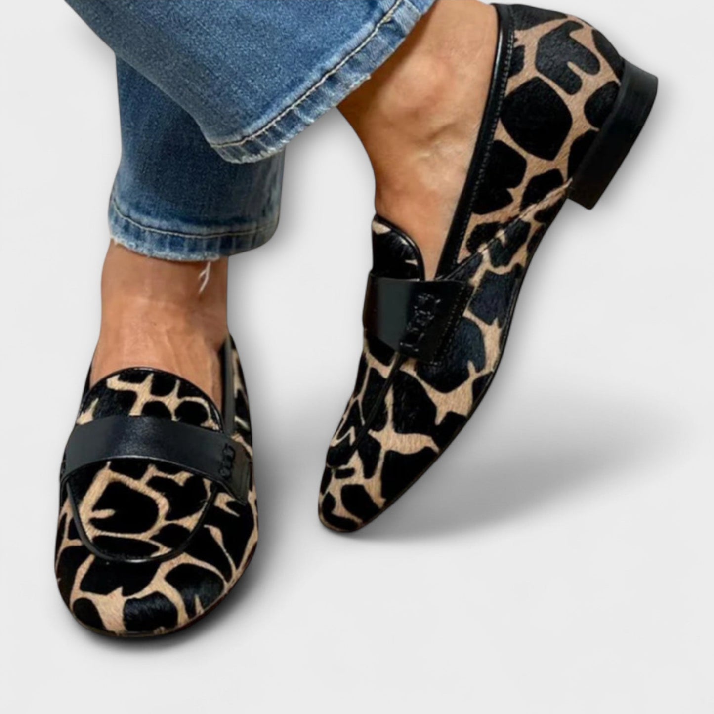 Lena | Leoparden Slipper