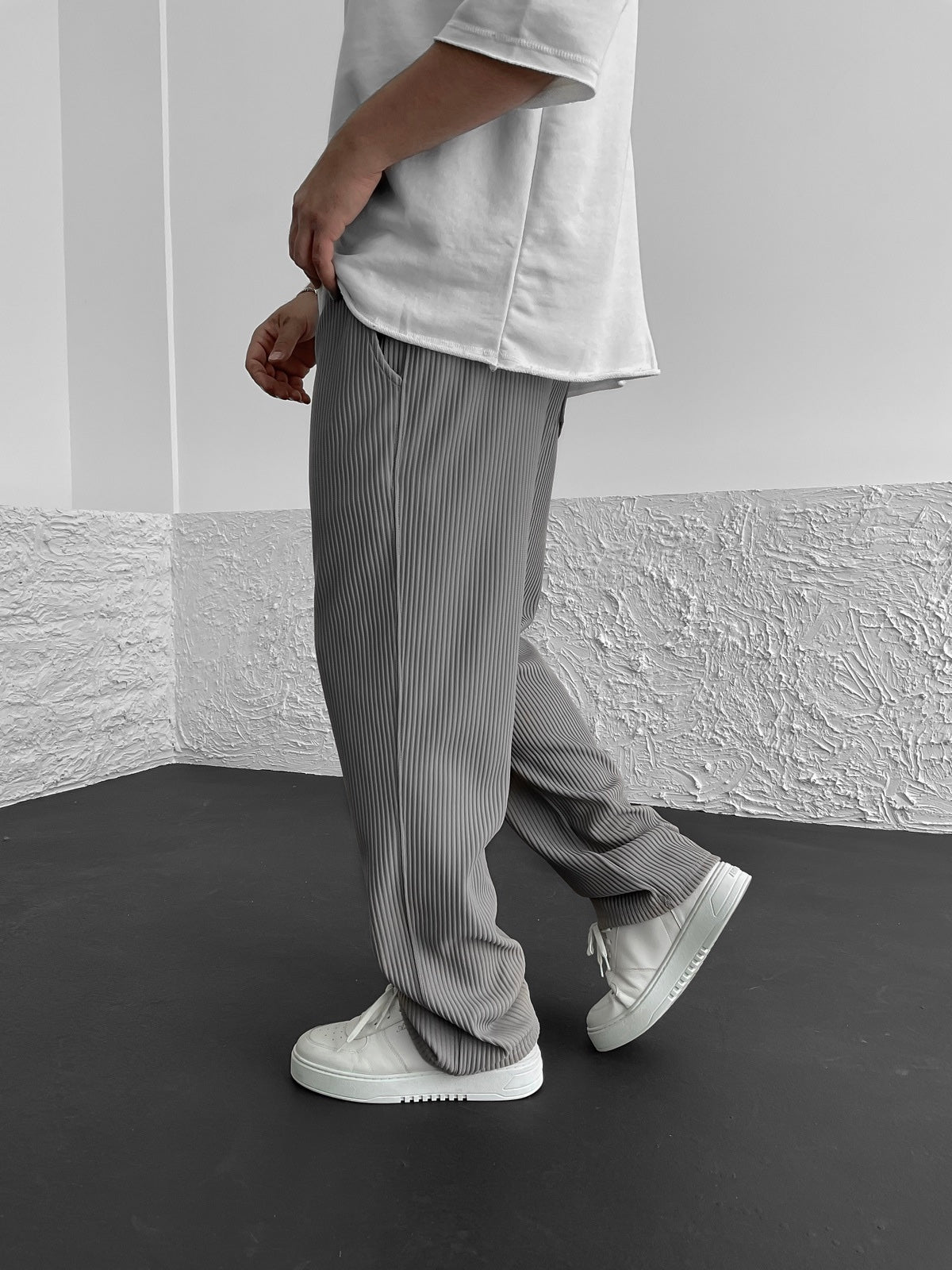 Matteo™ | Gerippte Hose mit Flexibler Eleganz